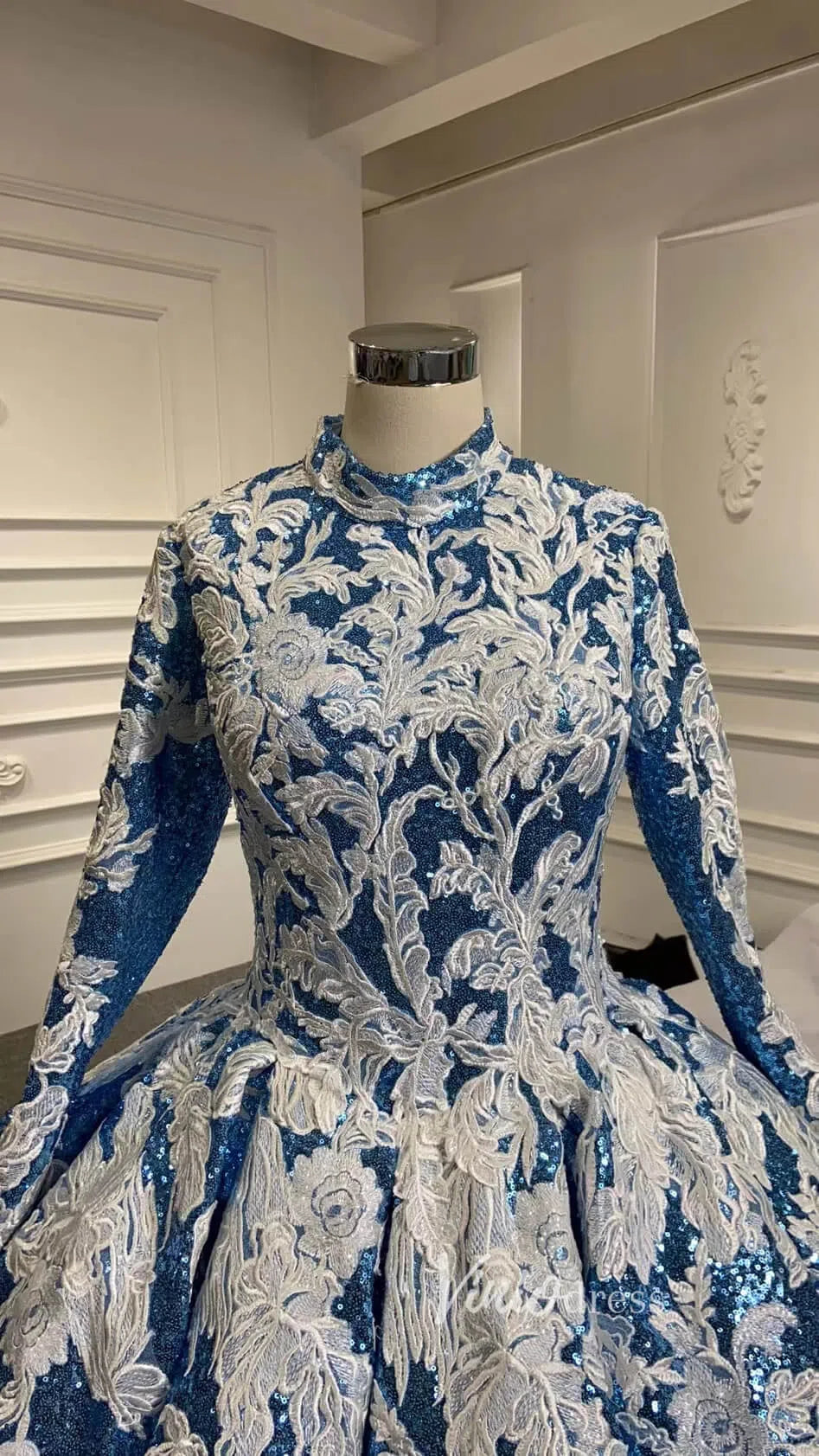 Vintage Light Blue Prom Dresses Off the Shoulder Quinceanera Dress 66667 viniodress-Quinceanera Dresses 2025 -Viniodress-Light Blue-US 2-Off the shoulder