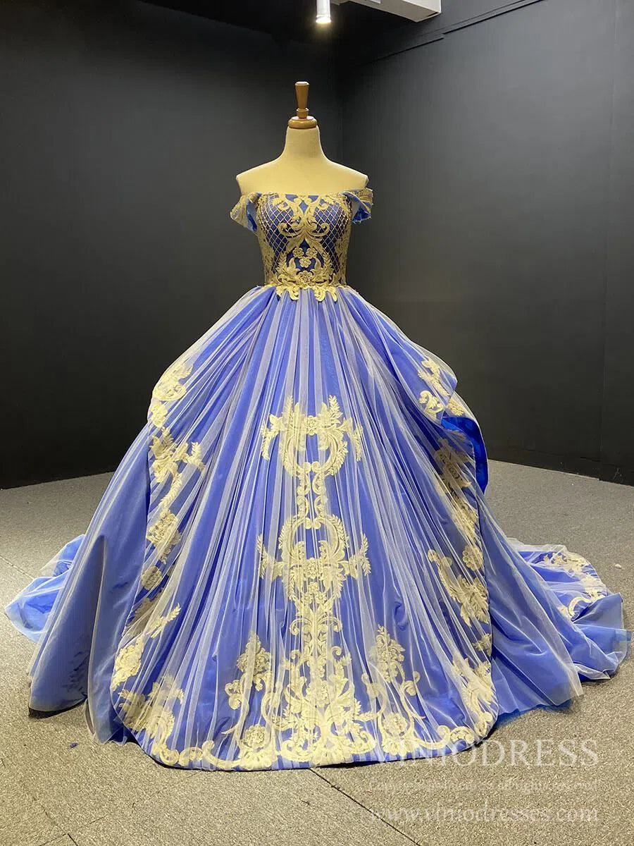 Vintage Lilac Princess Ball Gowns Gold Lace Quinceanera Dresses 66908 Viniodress Vintage Lilac Princess Ball Gowns Gold Lace Quinceanera Dresses 66908 Viniodress