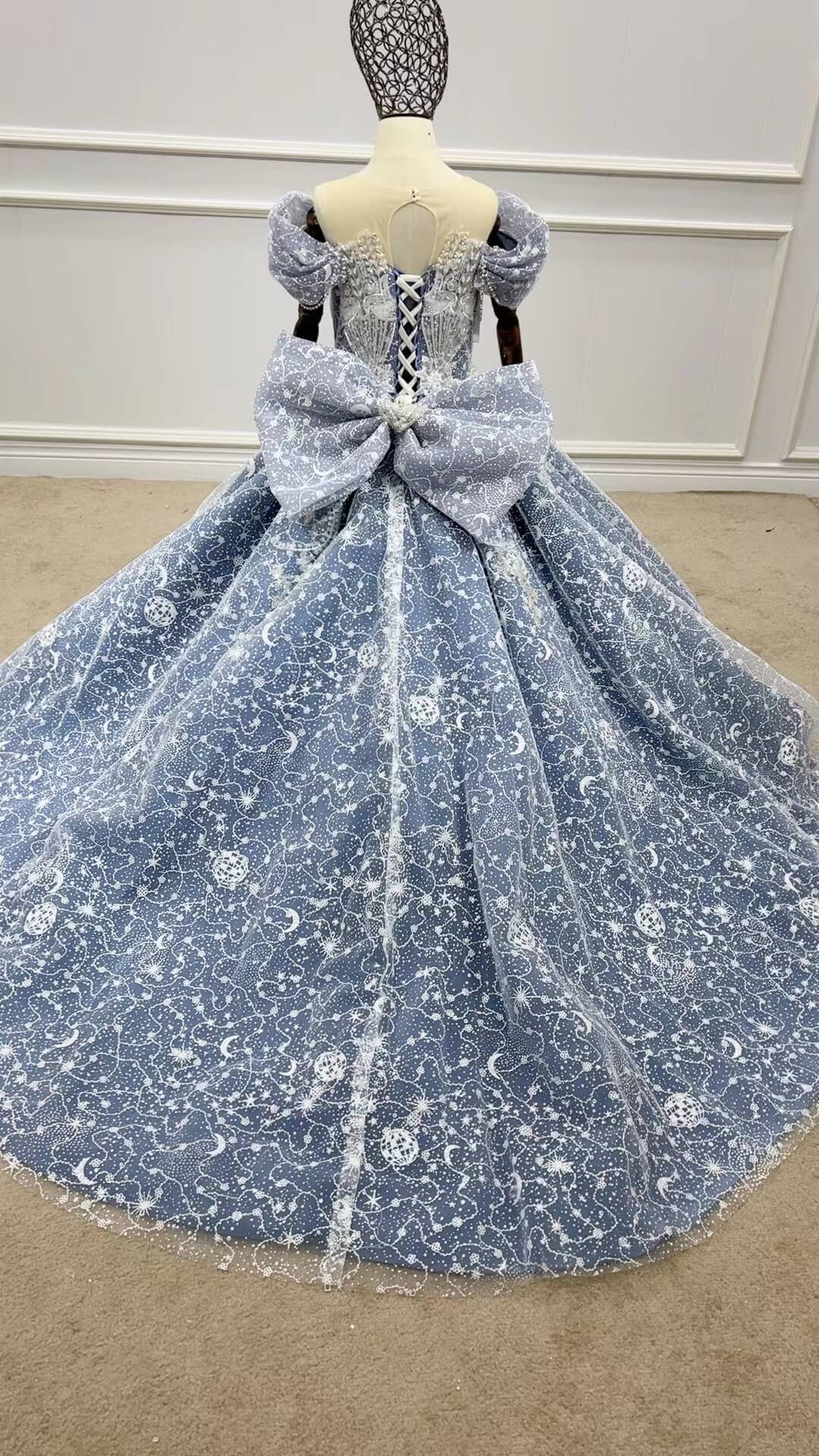 Vintage Pageant Gowns for Kids Cinderella Dress 51005-Pageant Dresses for Kids-Viniodress-Viniodress