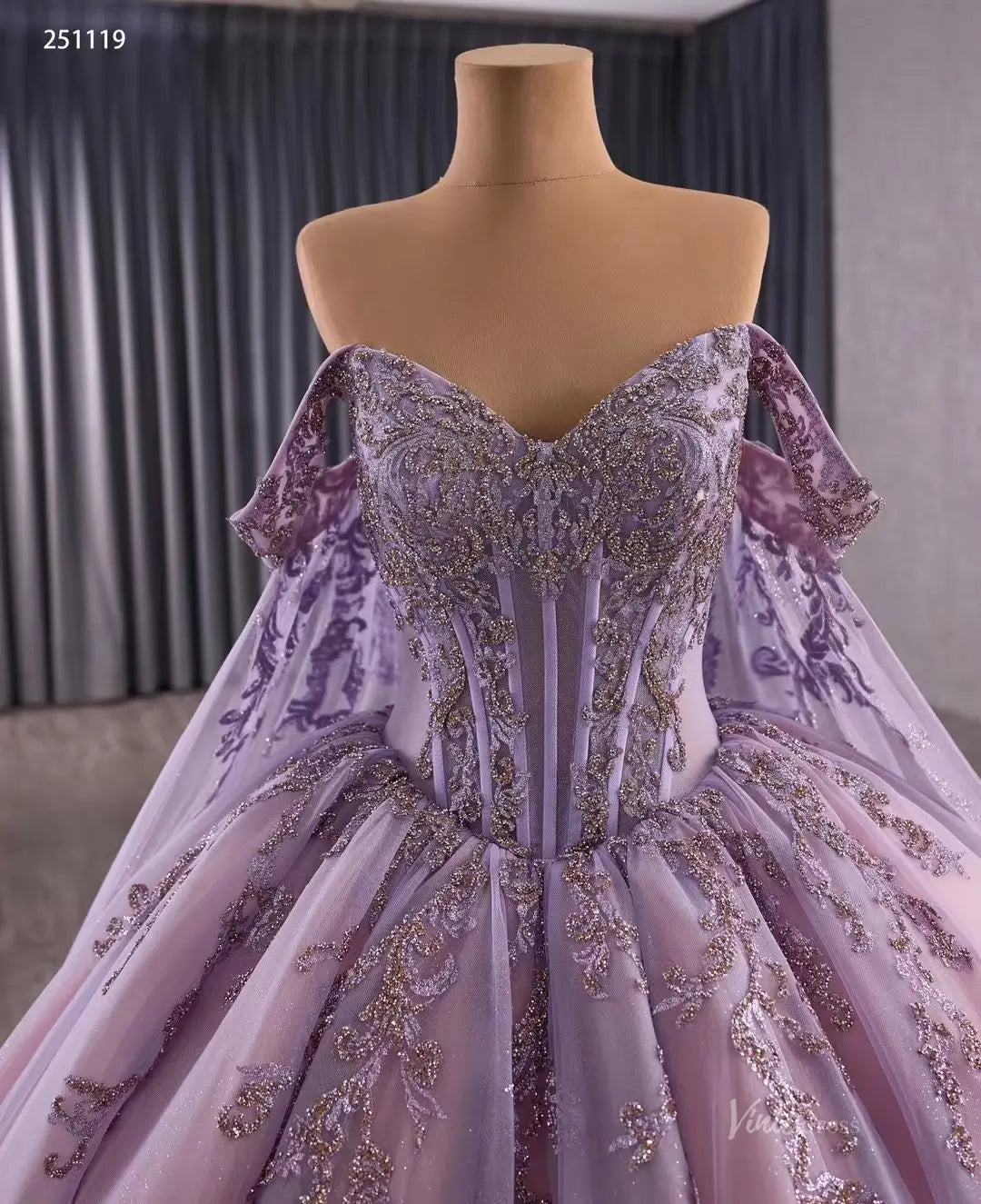 251119-wedding dresses 2026-Viniodress-Champagne-Custom Size-