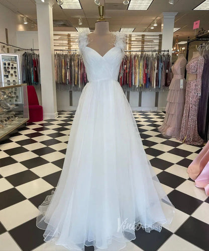 Watermelon Red Tulle Prom Dresses Long Evening Gown FD1134-prom dresses 2025 -Viniodress-Watermelon Red-Custom Size-