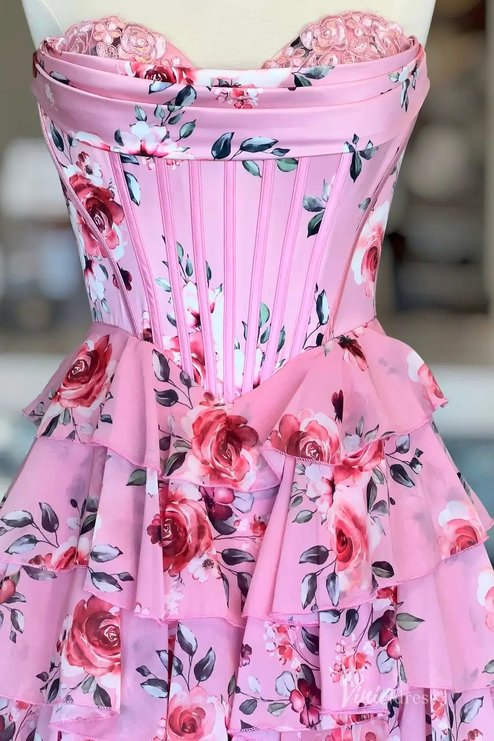 RF137-prom dresses 2026-Viniodress-Turquoise-Custom Size-