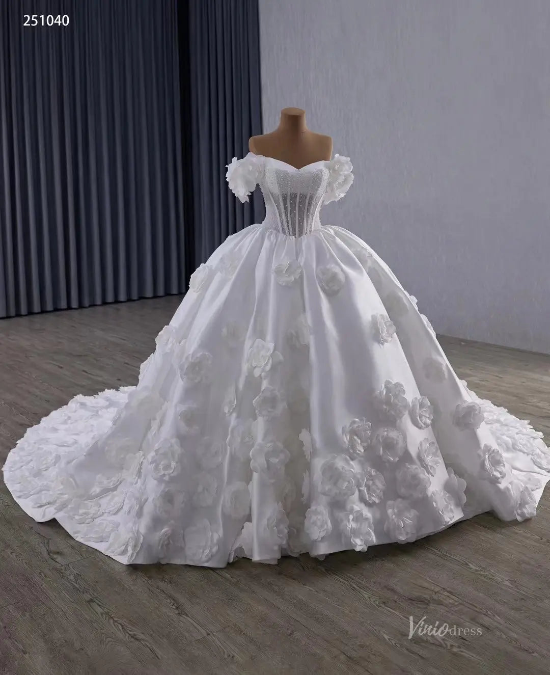 251040-wedding dresses 2026-Viniodress-As Picture-Custom Size-