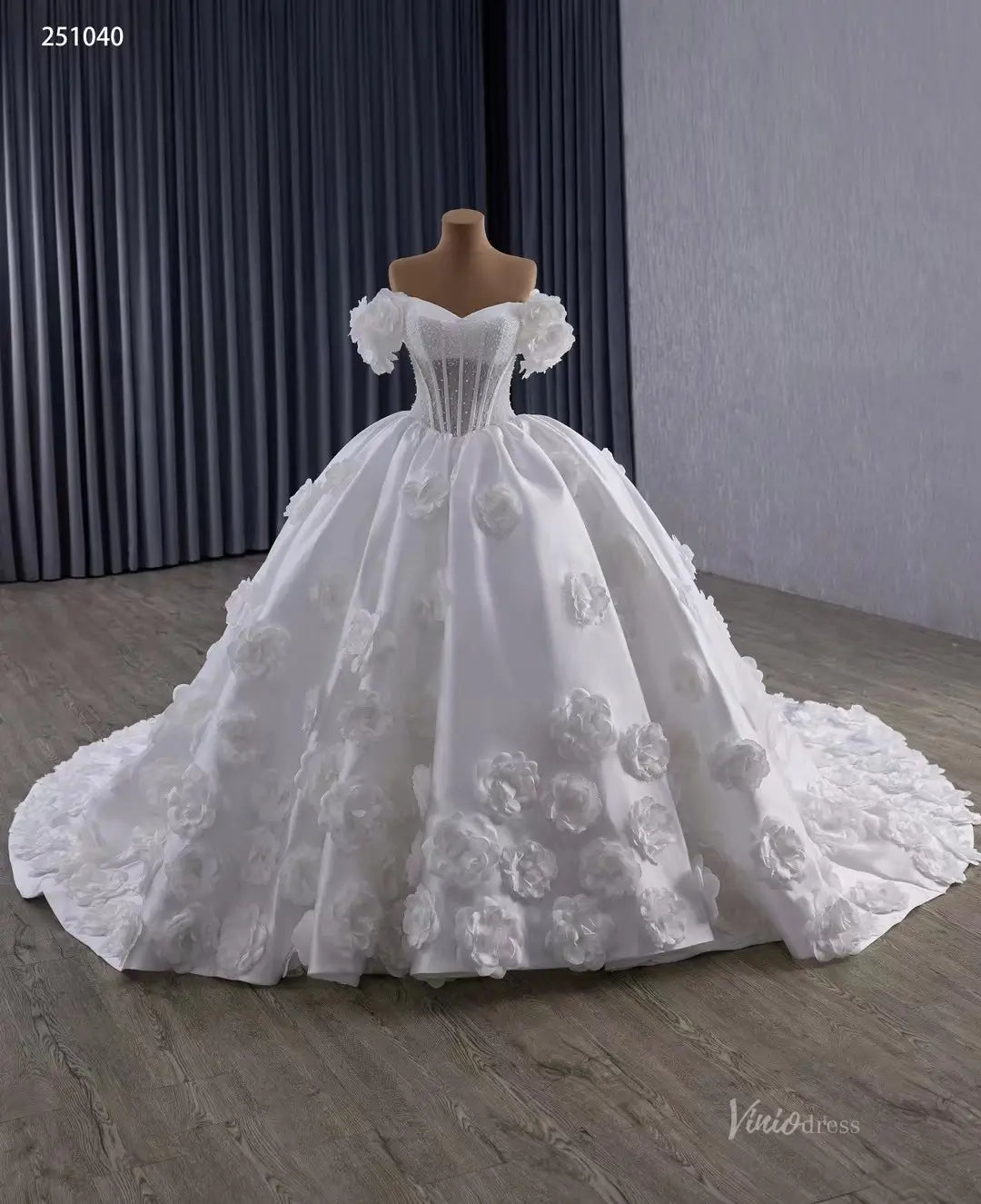 251040-wedding dresses 2026-Viniodress-As Picture-Custom Size-