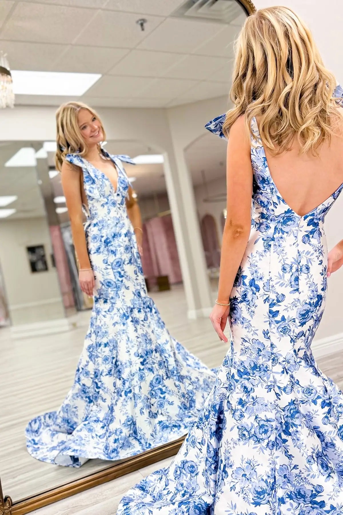 SS322-prom dresses 2026-Viniodress-Yellow-Custom Size-