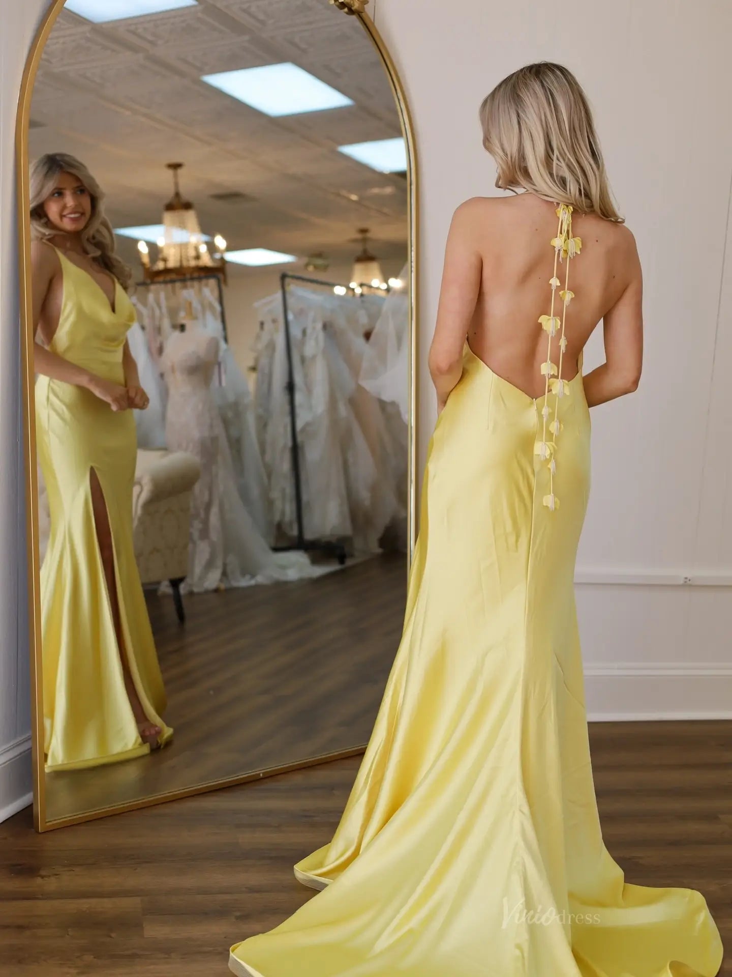 SS406-Prom Dresses 2026-Viniodress-Yellow-Custom Size – Add Measurements in Cart-