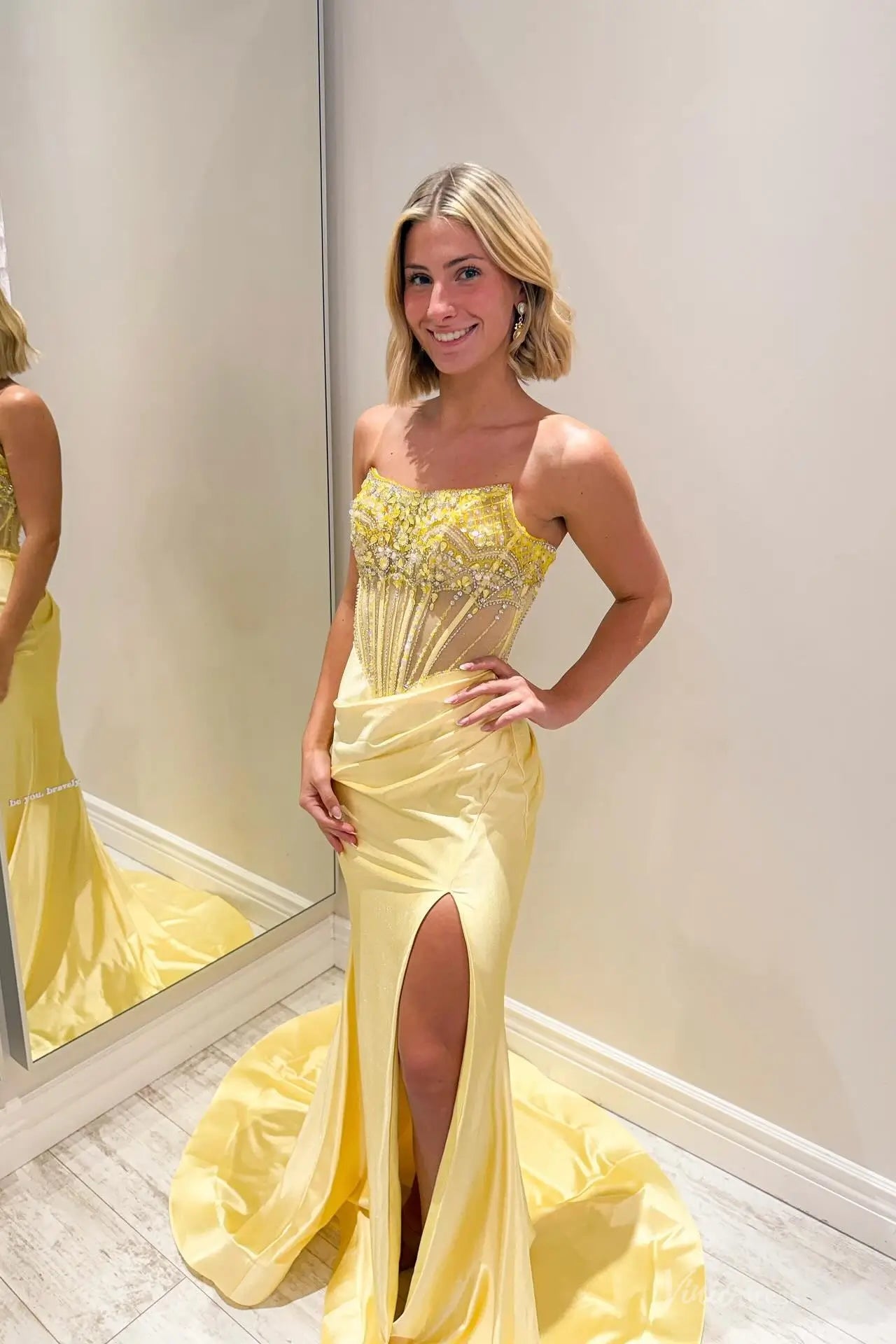 SS282不转-prom dresses 2026-Viniodress-Yellow-A-Custom Size