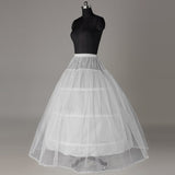3-Hoop Petticoat for Ball Gown Prom Dresses P1020-Petticoats-Viniodress-Ivory-Viniodress