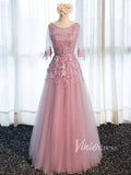 Cheap Dusty Rose Mother of the Bride Dresses with Sleeves FD1339