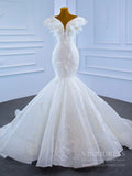 Haute Couture Mermaid Lace Wedding Dresses 2021 67230
