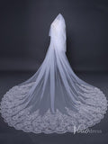 Lace Cathedral Veil with Blusher Viniodress TS17110