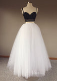 Black & White Prom Dresses 2 Piece Formal Dress FD1002