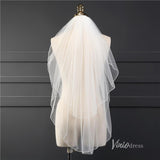 Classic 2 Tier Short Veil Viniodress-Veils-Viniodress-Viniodress