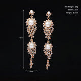 Crystal Drop Earrings AC1246-Bridal Jewelry-Viniodress-#7-Viniodress