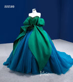 Green Peacock Wedding Dress Sweet 16 Dress Cinderella Ball Gown 222189-Quinceanera Dresses-Viniodress-Viniodress