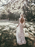 Sheath Boho Wedding Dresses Bell Sleeve w0001 Custom Colors / 20W