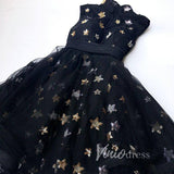 High Neckline Black Star Homecoming Dresses SD1402-homecoming dresses-Viniodress-Viniodress