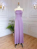 Lavender Beaded Convertible Evening Dresses Sheath Mother of the Bride Dress 20052-prom dresses-Viniodress-Viniodress