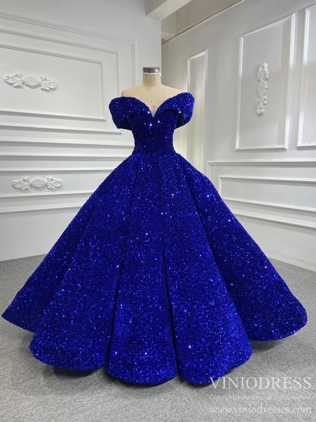 Michael Cinco Blue Ball Gown  Prom dresses ball gown Cotillion dresses  Ball gowns