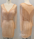 Sexy Short Prom Party Dress Vintage 20s Formal Dress FD2474
