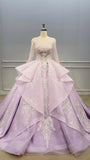 Vintage Pink Princess Ball Gown Debut Dresses FD2282